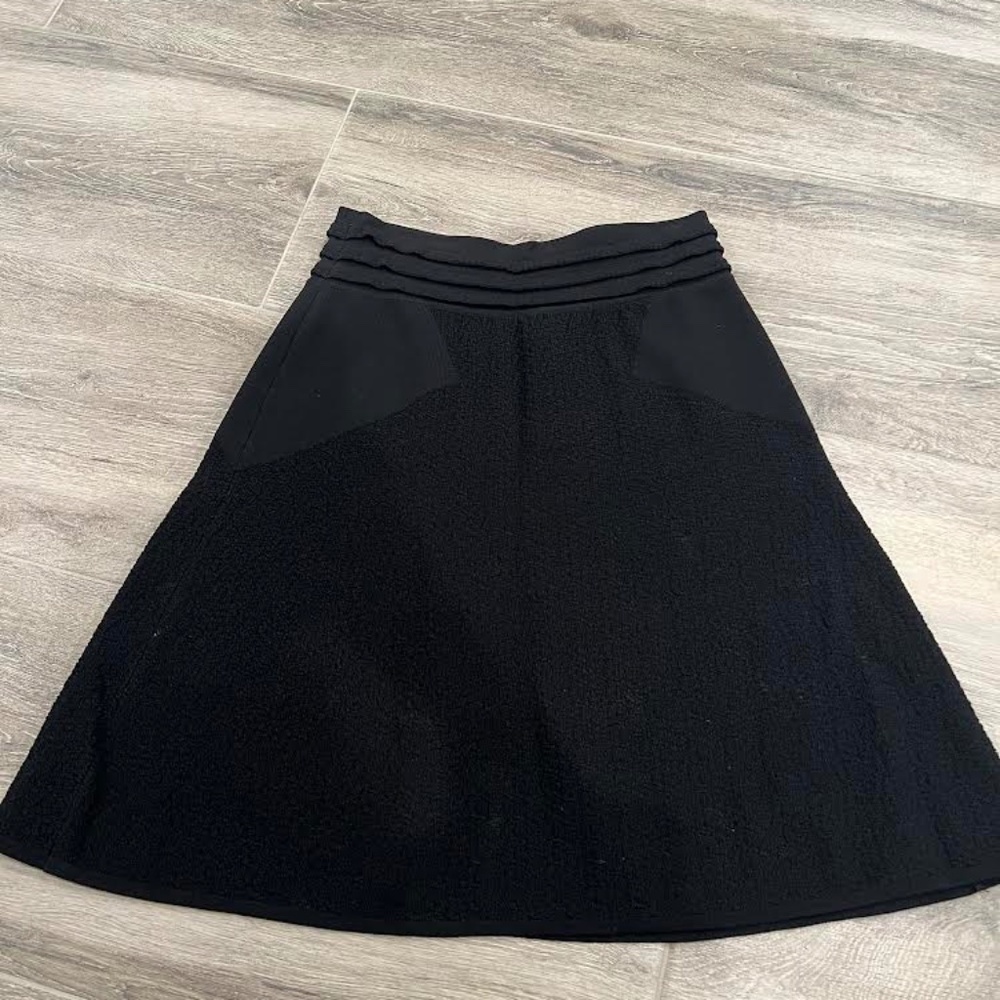Rag and bone black skirt